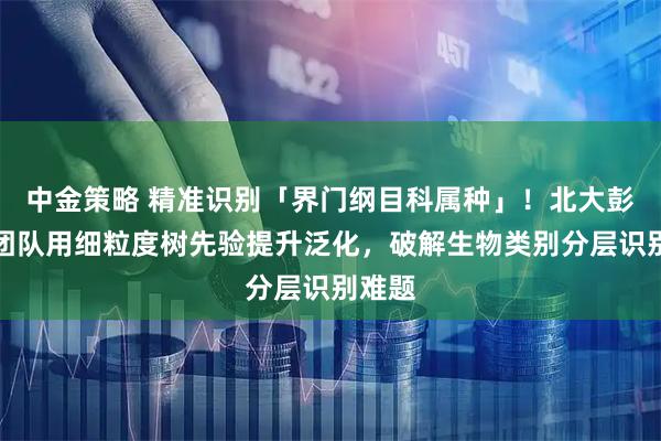 中金策略 精准识别「界门纲目科属种」！北大彭宇新团队用细粒度树先验提升泛化，破解生物类别分层识别难题